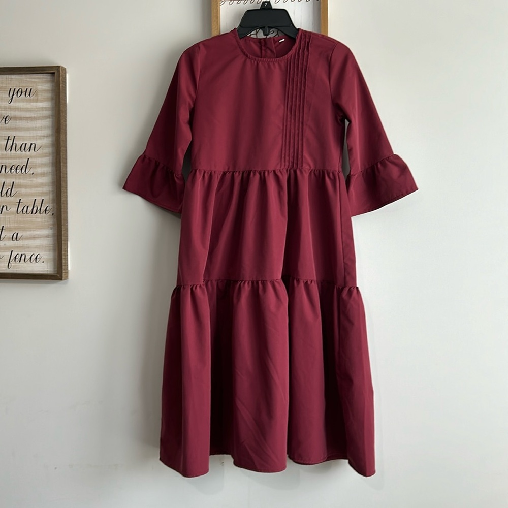 Maroon dress